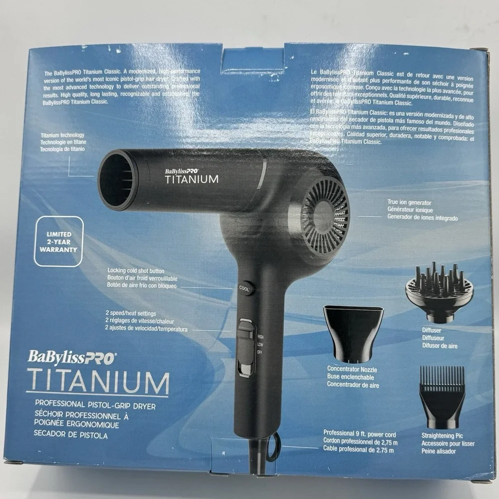 BaByliss pro titanium